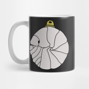 white isopod bauble Mug